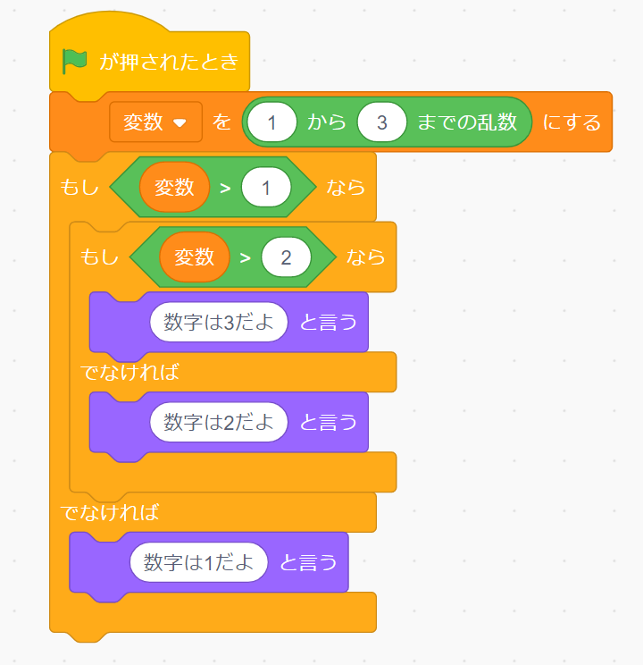 スクラッチ入門 条件分岐でネコが数当てるプログラミング エンため